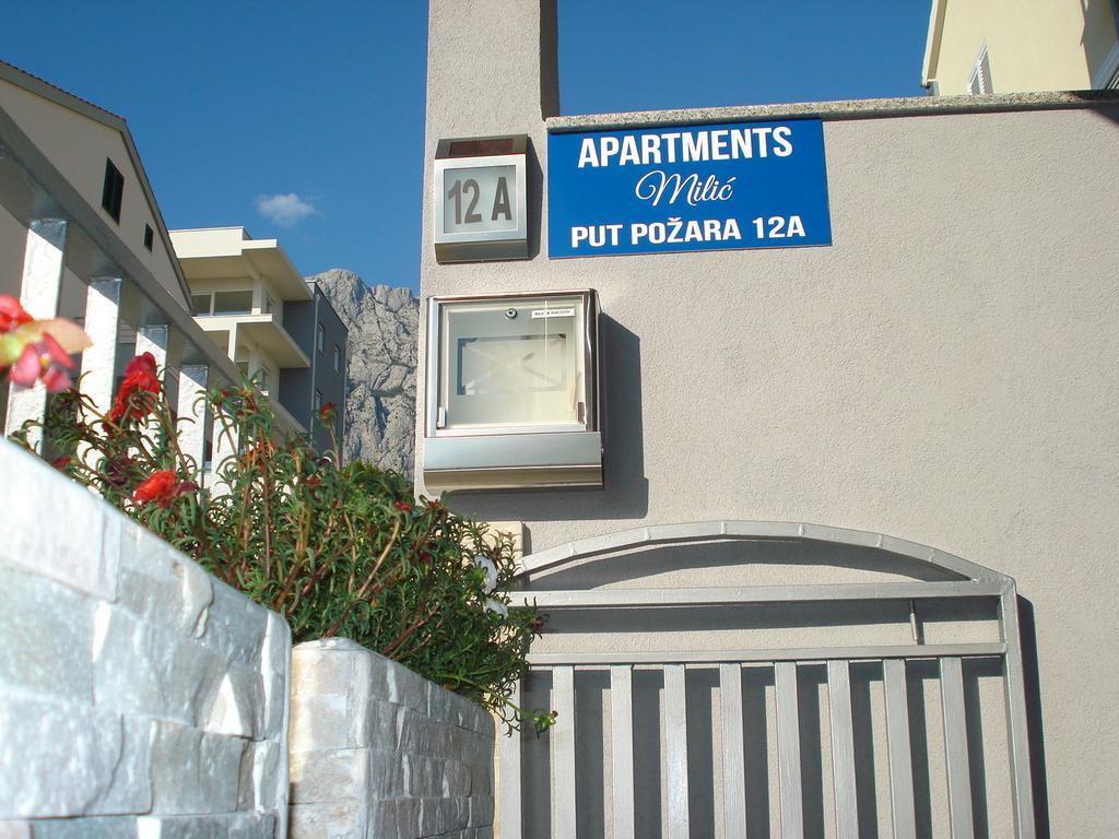 Milic Apartments 마카르스카 외부 사진